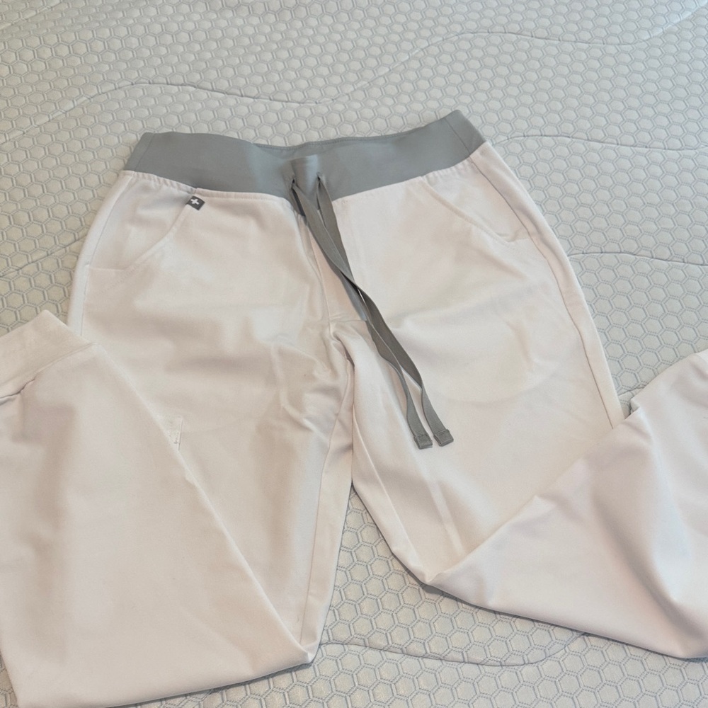 Figs Light Gray Technical Collection Pants